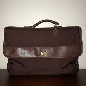 Coach Vintage Ballistic Nylon + Leather bag.